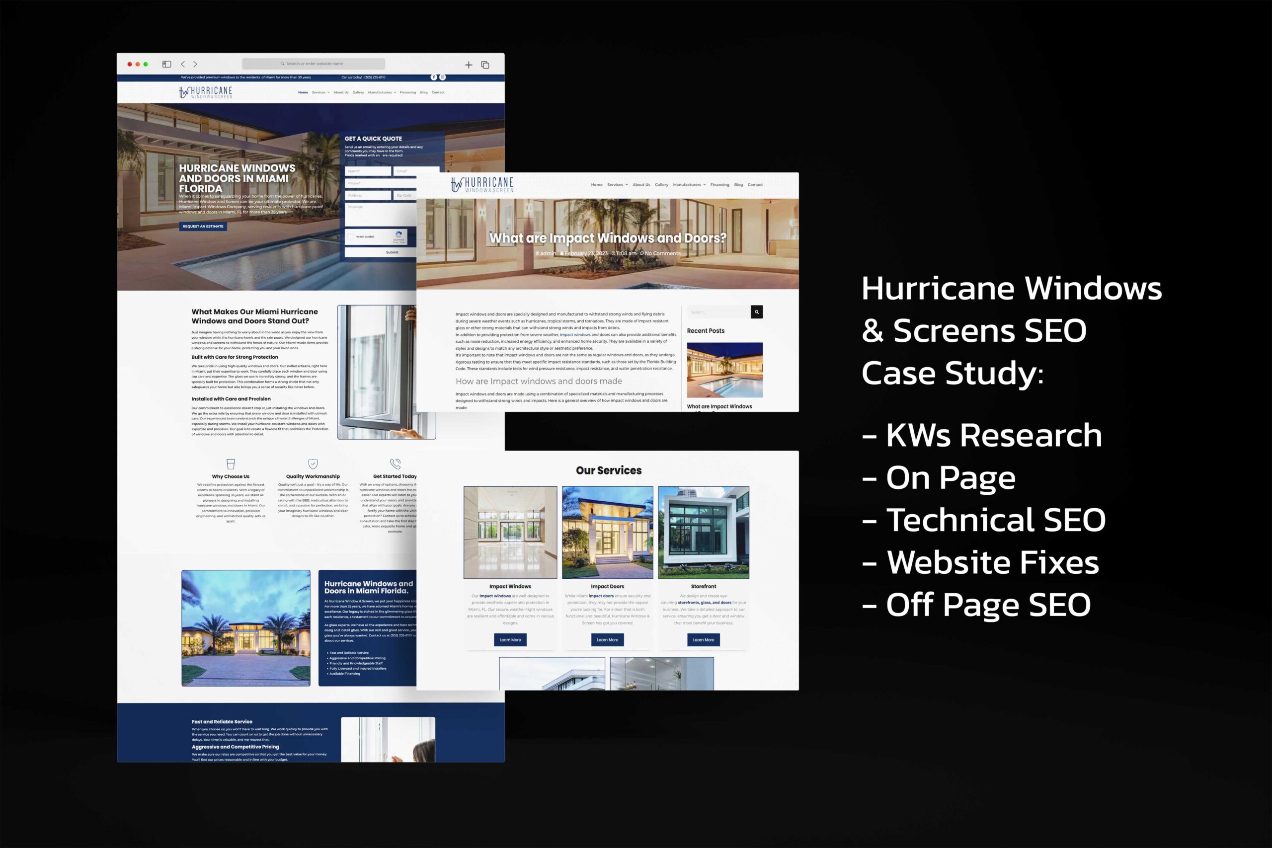 Hurricane Windows SEO